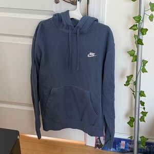 Nike Men's Dark Blue Hoodie